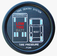 Tire Sentry in-dash monitor display